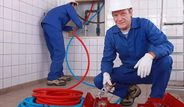 male plumber fixing a bathroom faucet from Plumber Pflugerville in Austin, TX - Austin TX male plumber fixing a bathroom faucet from Plumber Pflugerville in Austin, TX - Austin TX