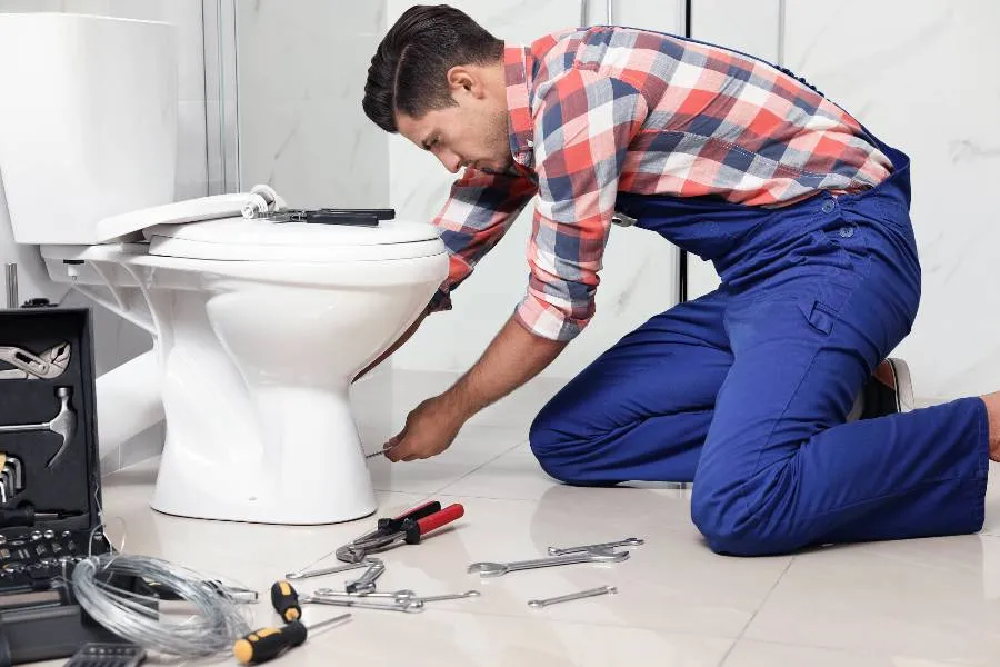 male plumber fixing a sink pipe from Plumber Pflugerville in Pflugerville, TX - Water Heater Replacement